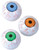 Lot of 12 1.5" Slide Eye Eyeball Ball In Balls Gravity Novelty Toy