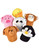 Lot 12 Adults Kids Plush Adjustable Animal Zoo Baseball Caps Costume Hats
