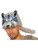 Adults Grey Timberland Wolf Boone Hat Costume Accessory