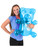 Delicious Candy Large Blue Gummy Bear Animal Inflatable 24"