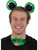 Velvet Frog Ears Headband and Tail Costume Accessory Set