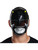 Adult's Mens Power Rangers Black Ranger Mask Costume Accessory