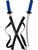 Ninja Warrior Double Blue Swords Costume Accessory