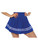 Women's Blue Cheerleader Pleated Costume Skirt