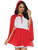 Women's Little Red Riding Hood Skirt Costume Set