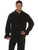 Men's Black Gauze Pirate Costume Shirt