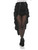 Women's Black Steampunk Costume Skirt