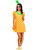 Adult's Womens Flirty Fruit Pineapple Tunic Costume