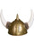 Fur Trimmed Adult's Viking Helmet with Horns