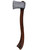 Plastic Murderer Weapon Axe Toy Costume Accessory