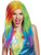 Womens My Little Pony The Movie Rainbow Dash Wig Costume Accessory