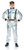 Child's NASA Silver Astronaut Space Flight Suit Costume