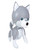 Grey Husky Dog Animal Inflatable 24"