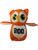 Halloween Boo Owl Character Orange Plush Cute Toy Decoration