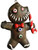 HorrorNaments Zombie Gingerdead Man Halloween Christmas Tree Ornament