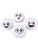 Christmas Winter Fun Tongue Out Snow Ball Plush Toy Party Favor
