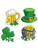 Saint Patrick's Day Theme Assorted Cut Outs 4 Pack Decoration