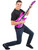 Inflatable Purple Hero Costume Party Decoration Guitar