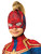 Child's Captain Marvel Outer Space Flight Mask Costume Accessory