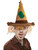 Adults Scarecrow Patchwork Hat Costume Accessory