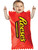 Child's Classic Reese's Cup Pack Chocolate Candy Baby Bunting Costume