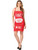 Womens Taco Bell Fire Sauce Packet Costume Dress