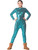 Womens Stretchy Mermaid Scale Skin Jumpsuit Costume