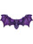 Feel Soft Sublimated Fabric Purple Dragon Wings Costume Accessory