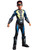 Boys Black Lightning Superhero Suit Deluxe Light Up Costume