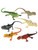 Lot 12 PVC Soft Plastic Reptile Lizard Decoration Set