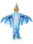 Prehistoric Reptile Blue Pterodactyl Toddler Costume