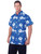 Men's Blue Hawaiian Sunset Costume Shirt