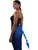 Bright Blue Dragon Tail Costume Accessory 23 Inches