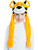 Cute Orange Tiger Animal Hat Child's Costume Accessory