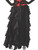 Women's Cascading Black Skirt Costume Accessory