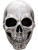 Adult's White Skeleton Skull Head Mask Costume Accessory