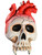 HorrorNaments Love Is Dead Heart Skull Halloween Christmas Tree Ornament