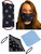 Reusable DIY Navy Blue Bandana Fold And Tuck Face Mask Kit With 6 Filters