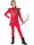 Red Warrior Game Huntress Girl's Teen Costume