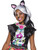 Girl's Enchantimals Sage Skunk Wig Costume Accessory