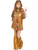 60s Peace And Love Hippie Girl's Costume