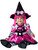 Child's Cute Pink Wee Witch Baby Costume