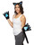 LED 3pc Cat Set, Clip on Tail Costume Accessory
