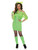 Women's Totally 80s Neon Green Party Groupie Girl Costume