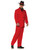 Men's Blood Red Gangster Pinstripe Suit Costume