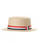 Straw Hat-Flag Band Costume Accessory