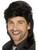 Adult's Mens Black Mullet Wig Costume Accessory
