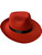 Adult's Red 20s Gangster Fedora Hat Costume Accessory