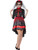 Red Day Of The Dead Senorita Women's Costume