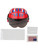 Child's Air Force Combat Pilot Red Top Gun Helmet Costume Accessory